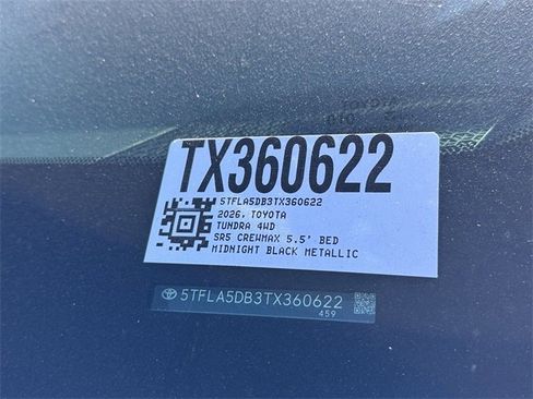 Certified 2026 Toyota Tundra SR5 w/ SX Package image 26