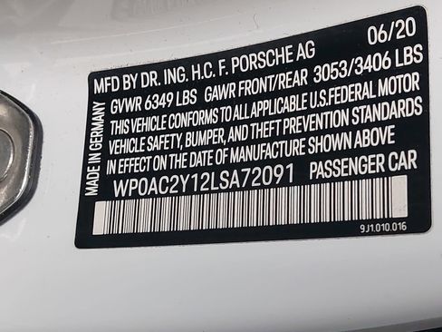 Certified 2020 Porsche Taycan image 37