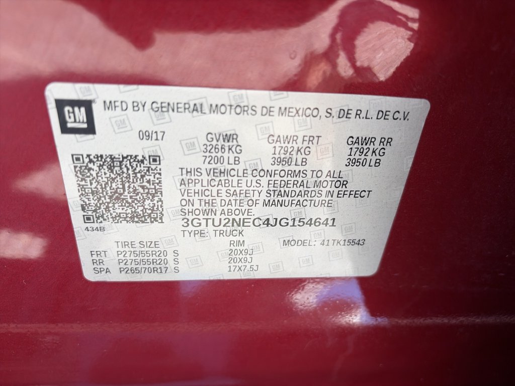 Used 2018 GMC Sierra 1500 SLT AWD/4WD image 34