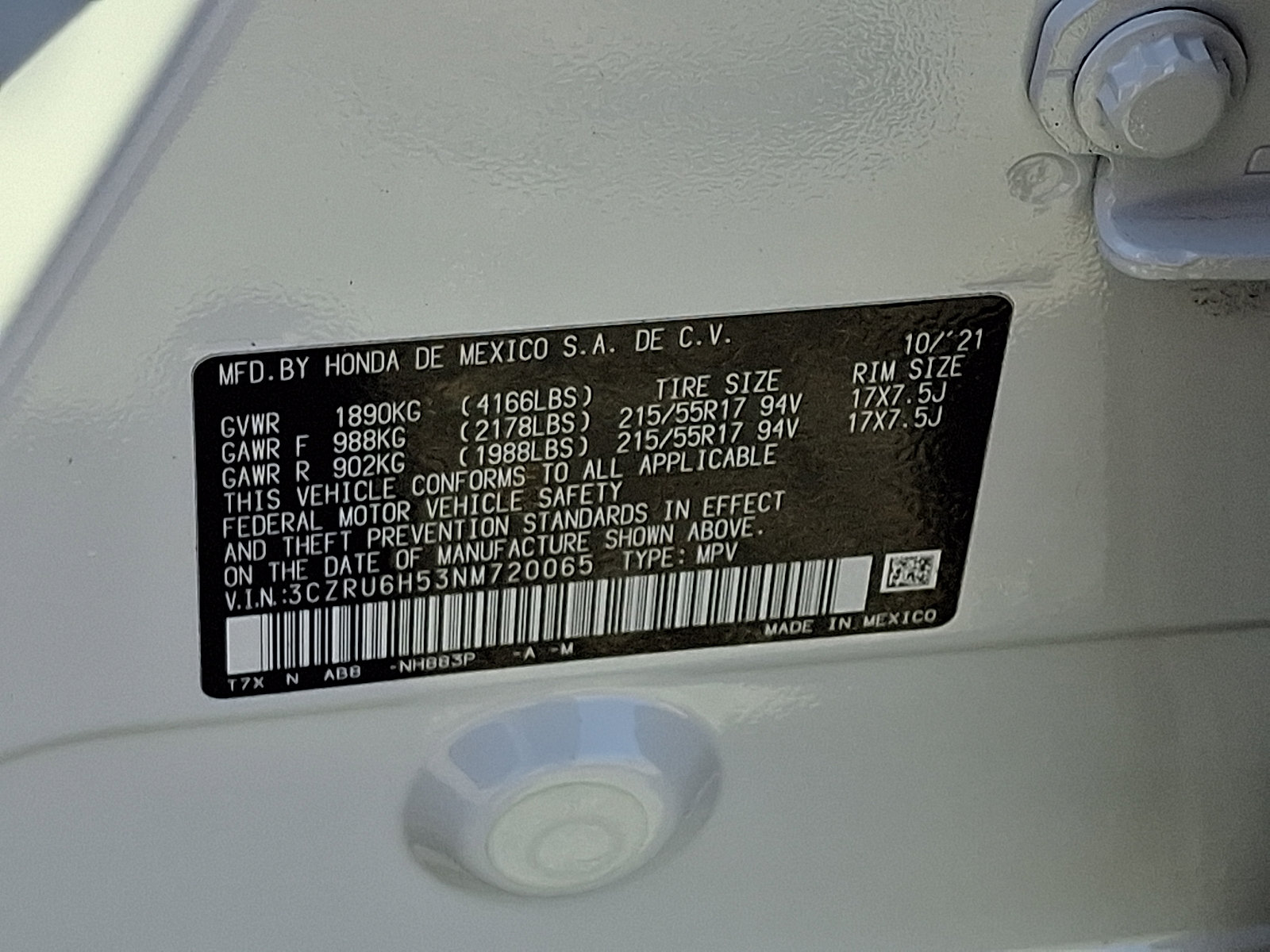 Used 2022 Honda HR-V EX image 29