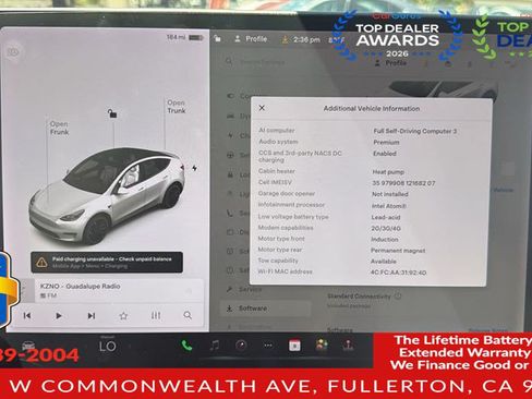 Used 2021 Tesla Model Y Performance AWD/4WD image 36