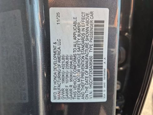 Used 2025 Honda Accord LX image 35