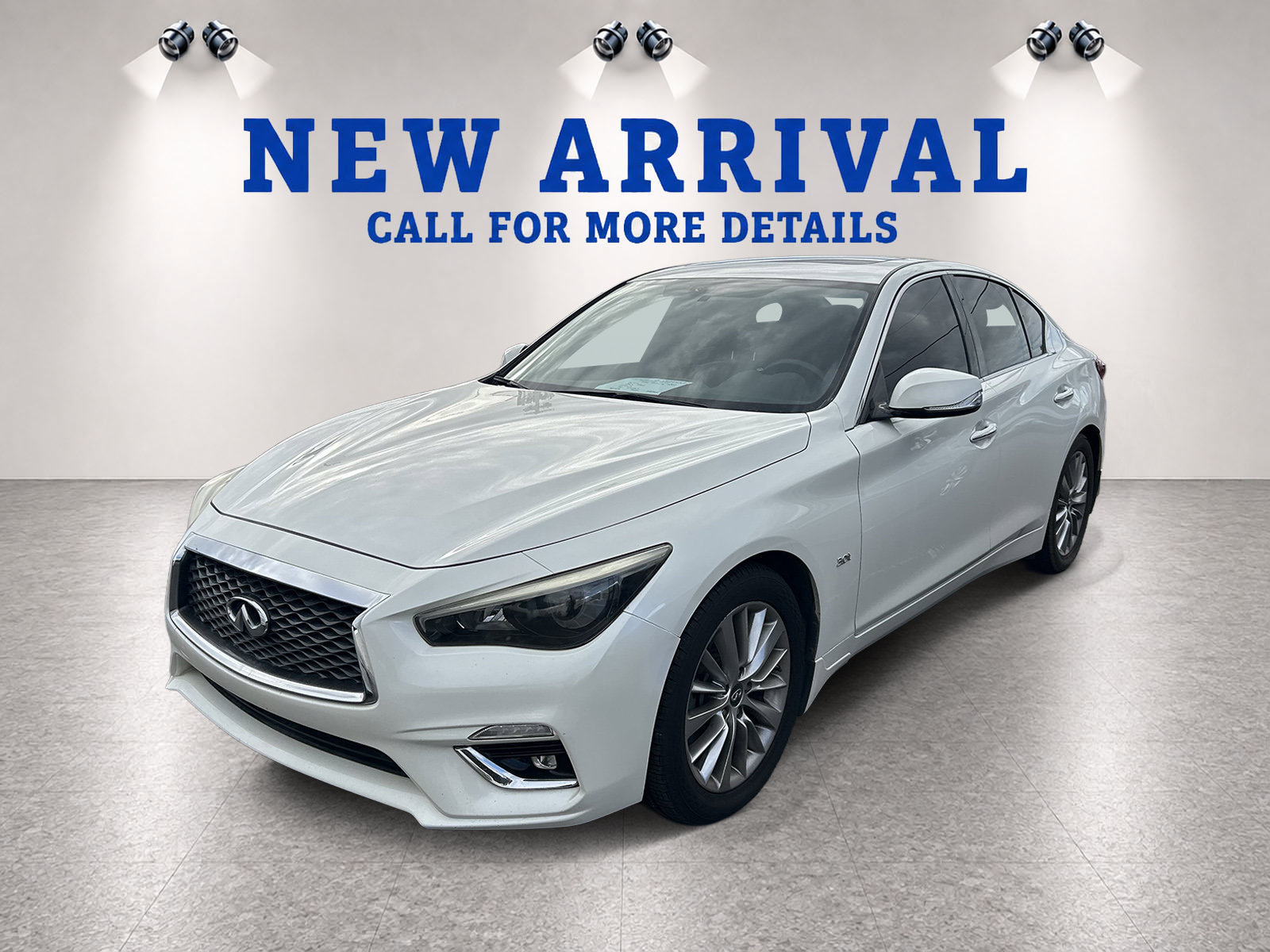 Used 2018 INFINITI Q50 Luxe w/ Cargo Package (L95) RWD image 2