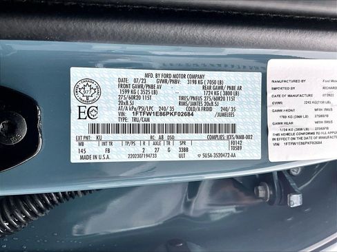 Used 2023 Ford F150 XLT w/ Equipment Group 302A High AWD/4WD image 34