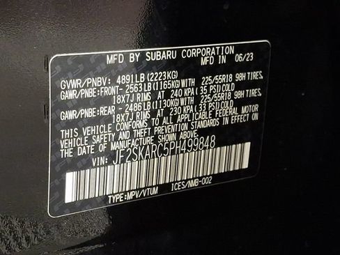 Used 2023 Subaru Forester Touring w/ Popular Package #2 AWD/4WD image 28