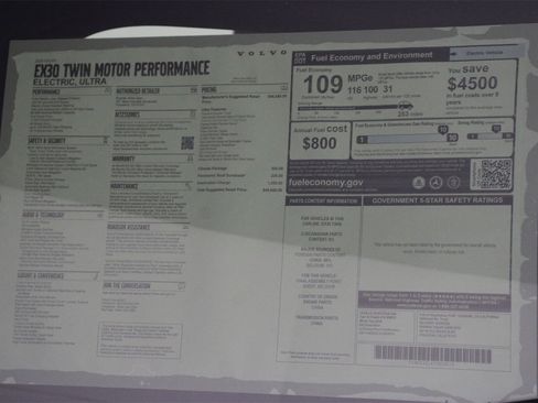 New 2026 Volvo EX30 Ultra image 17