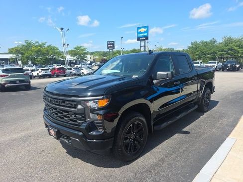 New 2026 Chevrolet Silverado 1500 Custom w/ Turbomax Blackout Package AWD/4WD image 6