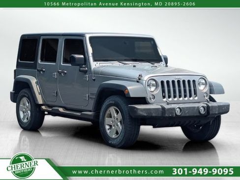 Used 2015 Jeep Wrangler Unlimited Sport w/ Quick Order Package 24S AWD/4WD image 1