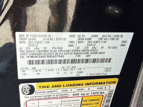 Used 2024 Ford Expedition Max Limited image 36