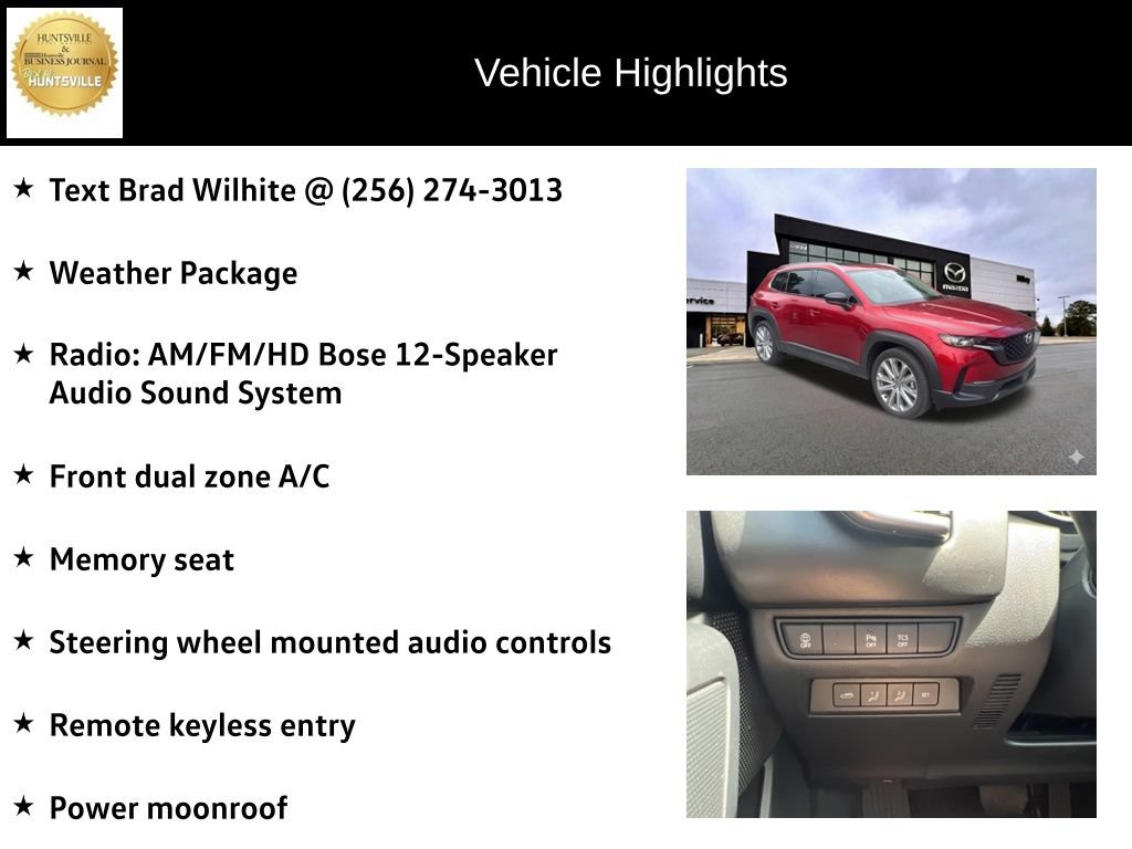 Certified 2026 MAZDA CX-50 AWD 2.5 S w/ Weather Package image 7