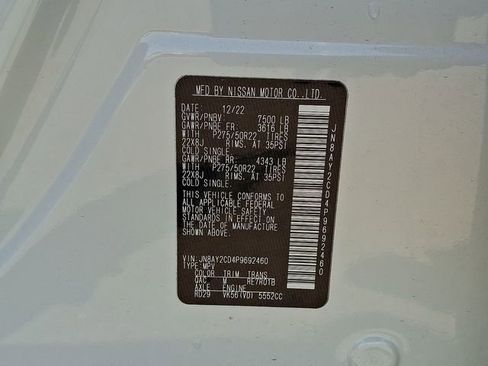 Used 2023 Nissan Armada Platinum w/ Cargo Package AWD/4WD image 27