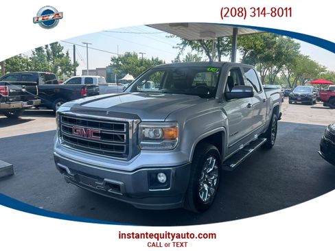 Used 2014 GMC Sierra 1500 SLT w/ SLT Crew Cab Value Package AWD/4WD image 1