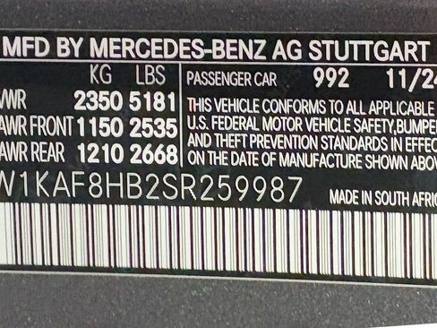 Used 2025 Mercedes-Benz C 43 AMG 4MATIC Sedan image 40