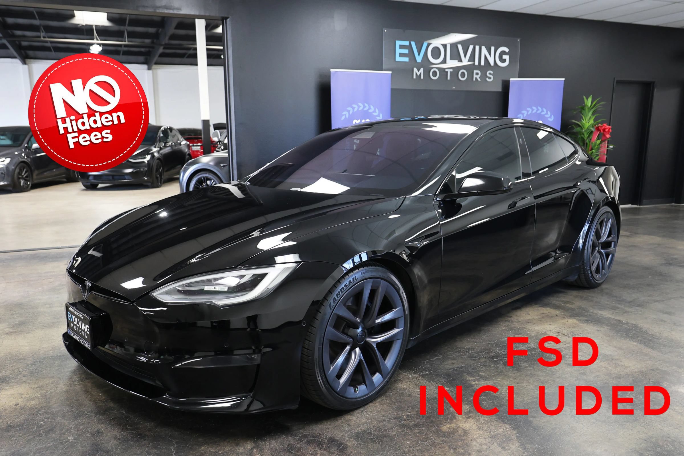 Used 2021 Tesla Model S Long Range AWD/4WD image 1