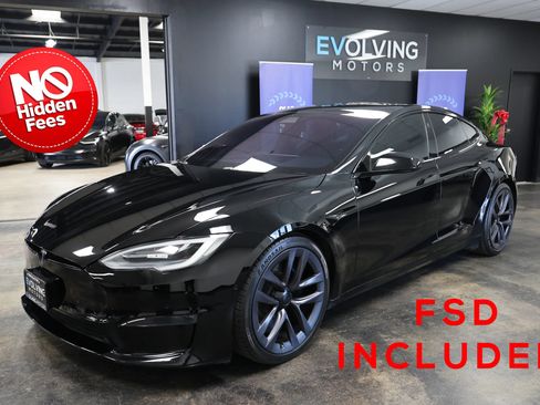 Used 2021 Tesla Model S Long Range AWD/4WD image 1