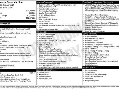 Certified 2023 Hyundai Sonata N Line FWD image 10