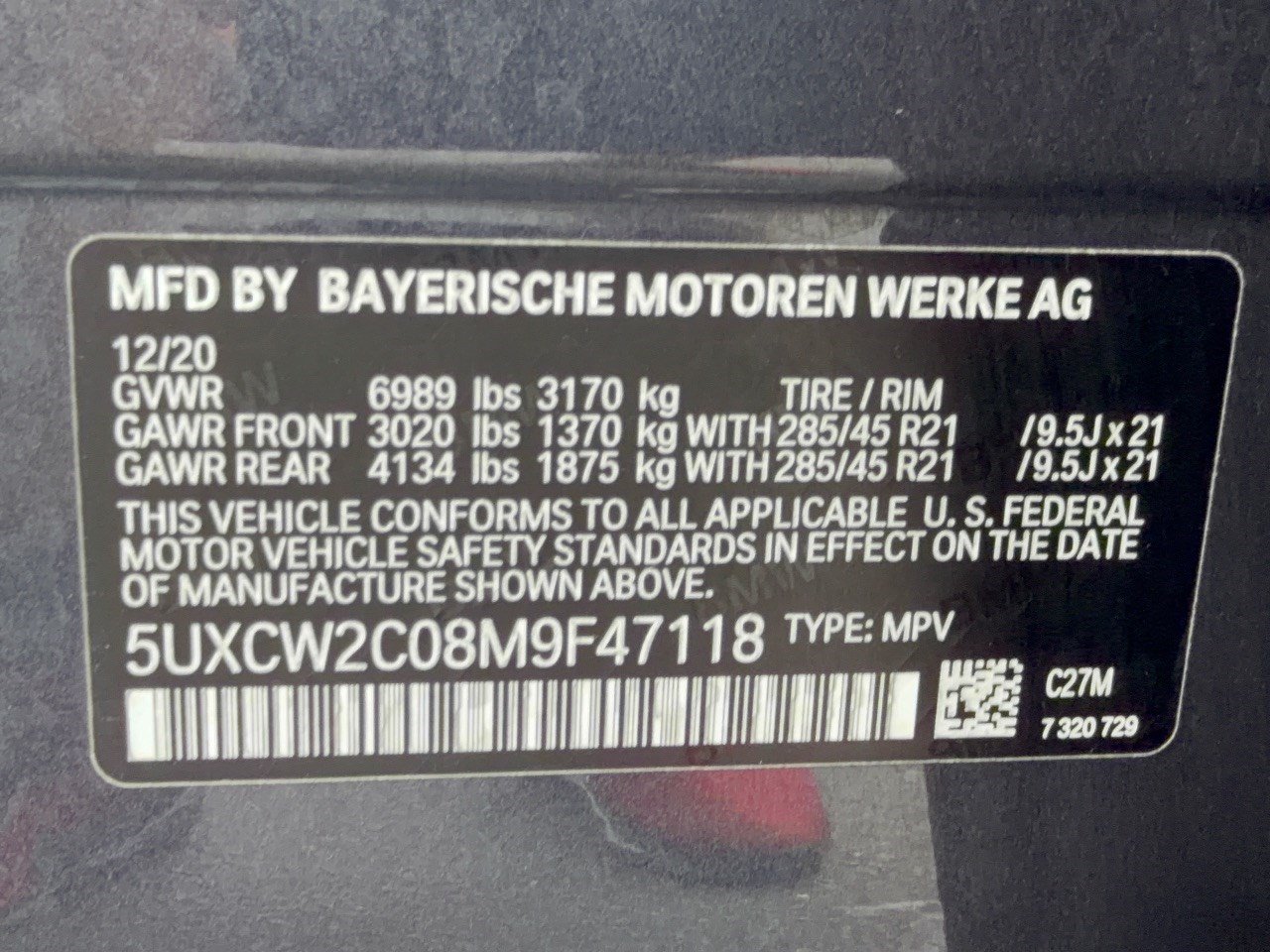 Used 2021 BMW X7 xDrive40i w/ M Sport Package AWD/4WD image 32