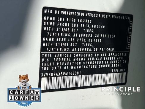 Certified 2023 Volkswagen Tiguan S image 32