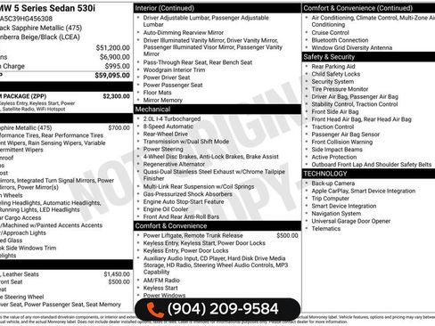 Used 2017 BMW 530i 530i image 44