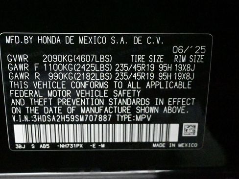 New 2025 Acura ADX A-Spec image 25