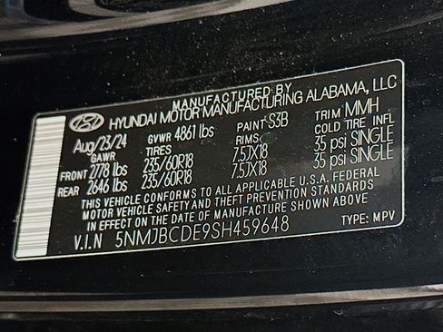 Used 2025 Hyundai Tucson SEL AWD/4WD image 12