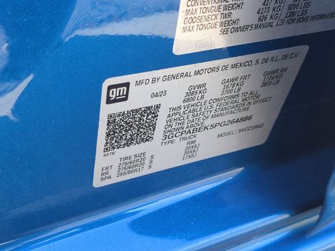 Used 2023 Chevrolet Silverado 1500 Custom w/ LPO, Dark Essentials Package image 32