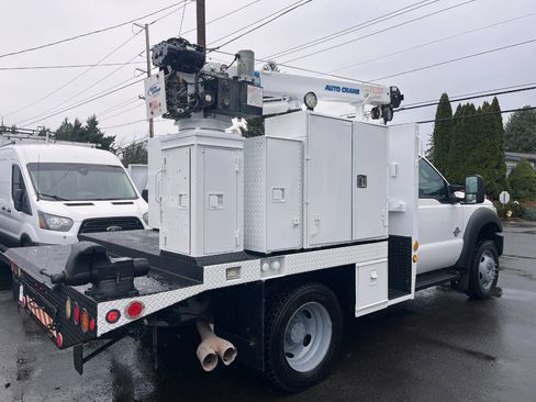 Used 2012 Ford F550 4x4 Regular Cab Super Duty w/ Payload Upgrade Pkg image 3