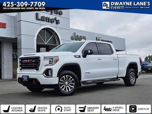 Used 2020 GMC Sierra 1500 AT4 w/ Technology Package AWD/4WD image 1