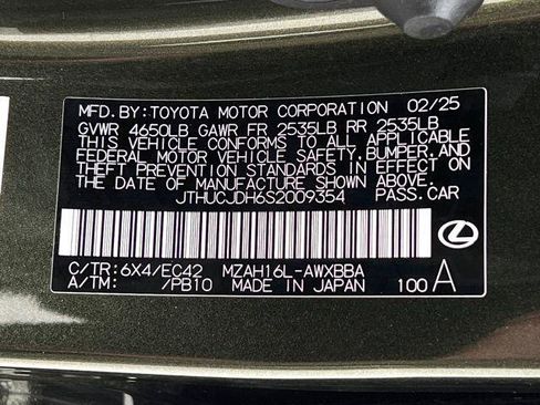 Certified 2025 Lexus UX 300h AWD w/ Accessory Package (Z1) image 26
