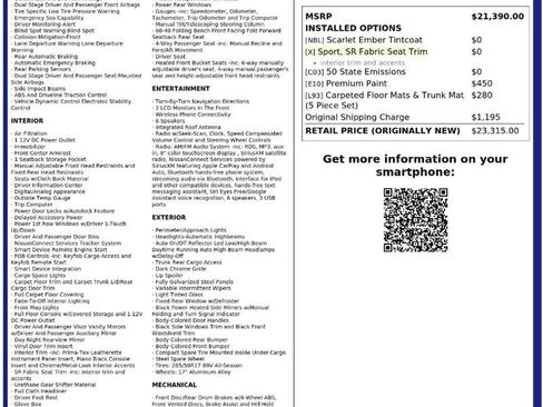 Used 2025 Nissan Versa SR FWD image 3
