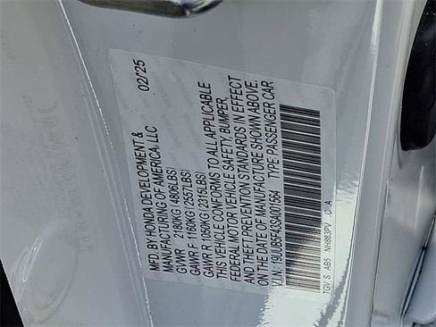 Certified 2025 Acura TLX w/ Technology Package image 29