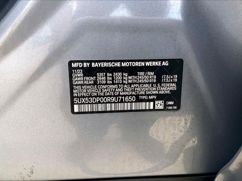 Used 2024 BMW X3 xDrive30i w/ Premium Package image 34