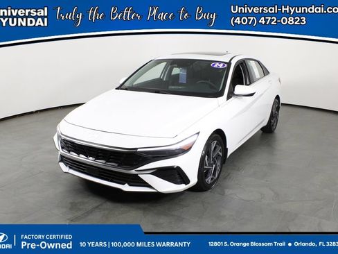 Certified 2024 Hyundai Elantra SEL w/ Convenience Package FWD image 1