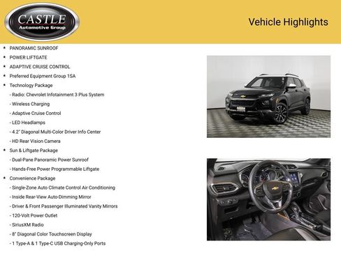 Used 2021 Chevrolet TrailBlazer ACTIV w/ Sun and Liftgate Package AWD/4WD image 3