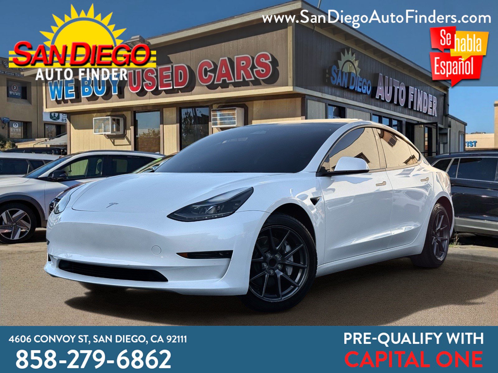 Used 2023 Tesla Model 3 Standard Range RWD image 1