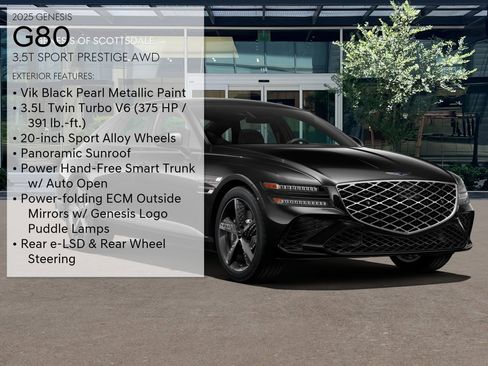 New 2025 Genesis G80 3.5T Sport Prestige image 3