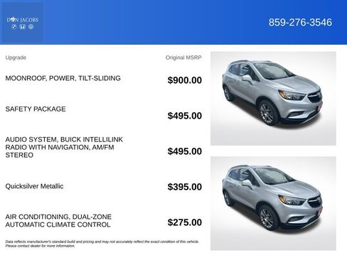 Used 2017 Buick Encore Sport Touring w/ Safety Package FWD image 4