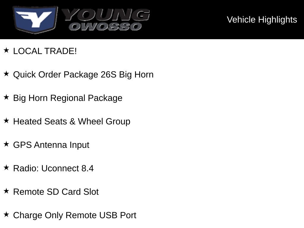 Used 2016 RAM 1500 Big Horn AWD/4WD image 5