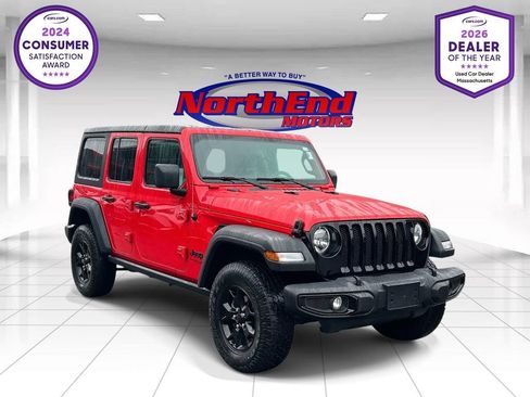 Used 2022 Jeep Wrangler Unlimited Sport AWD/4WD image 1