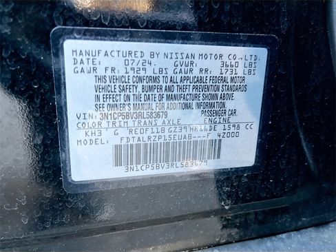 Certified 2024 Nissan Kicks S image 32