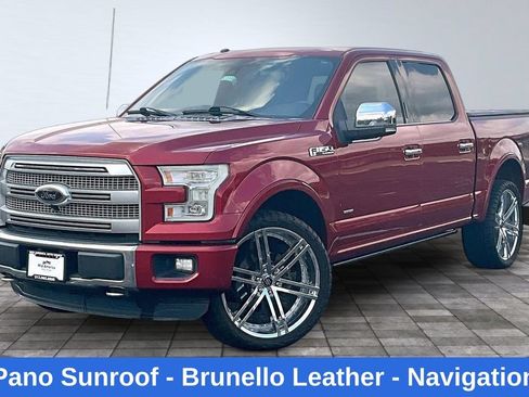 Used 2016 Ford F150 Platinum w/ Equipment Group 701A Luxury AWD/4WD image 1
