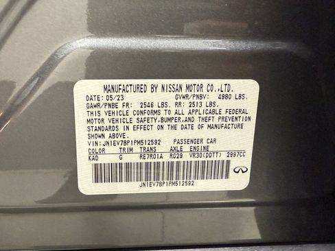 Used 2023 INFINITI Q50 Luxe w/ Cargo Package RWD image 26