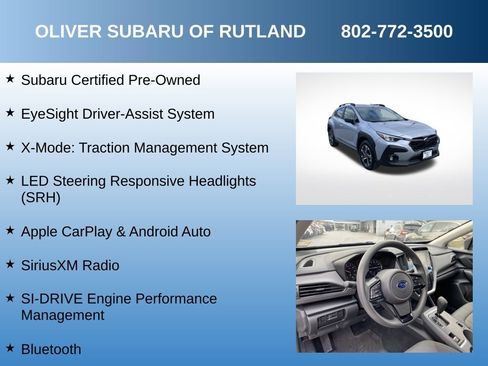 Certified 2024 Subaru Crosstrek 2.0i Premium image 10