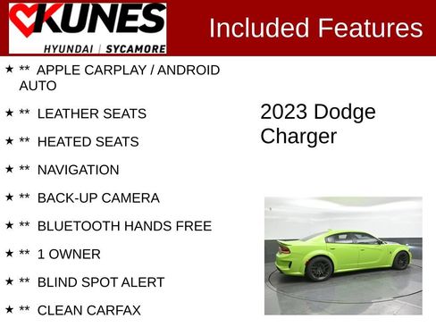 Used 2023 Dodge Charger SRT Hellcat RWD image 2