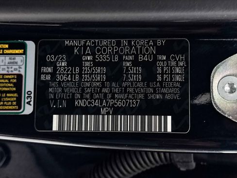 Used 2023 Kia EV6 Wind RWD image 41