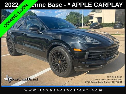 Used 2022 Porsche Cayenne Coupe AWD/4WD image 1