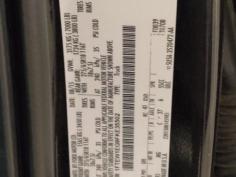 Used 2015 Ford F150 XLT w/ Equipment Group 302A Luxury image 33