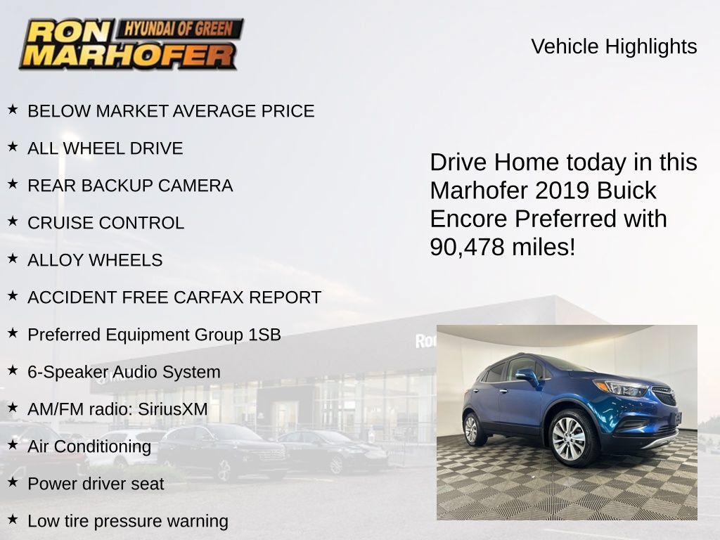 Used 2019 Buick Encore Preferred AWD/4WD image 15