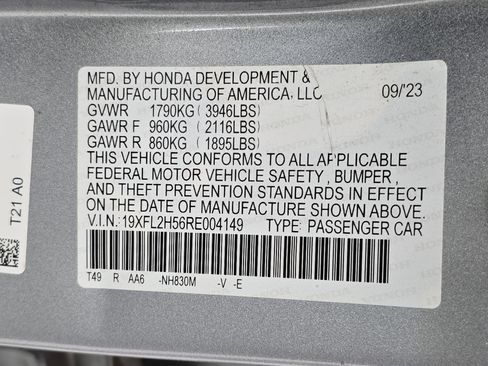 Used 2024 Honda Civic LX image 34