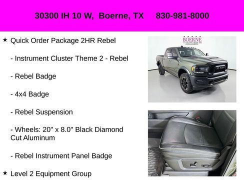 Used 2024 RAM 2500 Rebel w/ Level 2 Equipment Group image 20